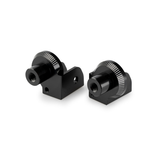 PUIG Footpeg Adaptors (Black) 21774N