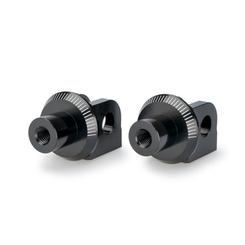 PUIG Footpeg Adaptors (Black) 21887N