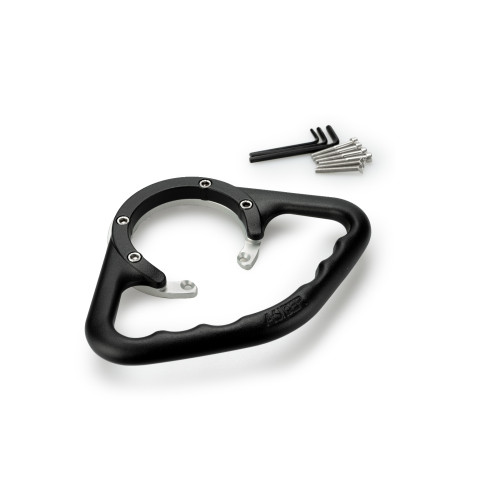 PUIG Fuel Tank Pillion Hand Grips (Black) 21973N