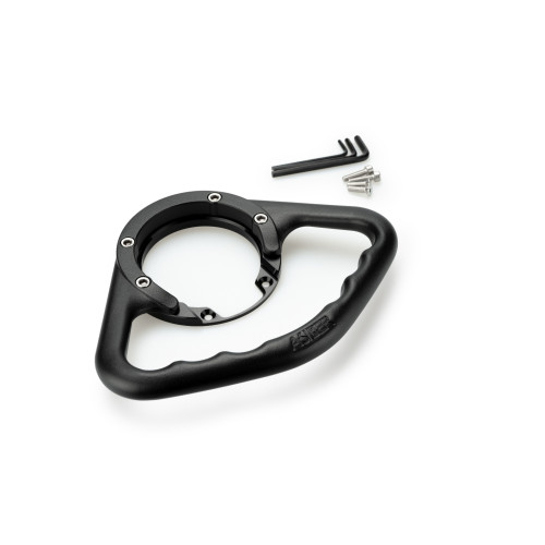 PUIG Fuel Tank Pillion Hand Grips (Black) 21974N