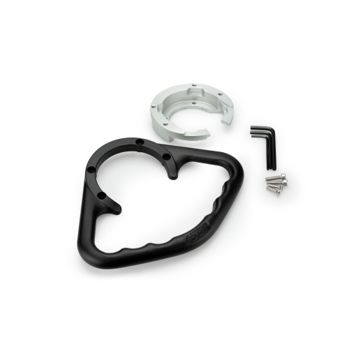 PUIG Fuel Tank Pillion Hand Grips (Black) 21975N