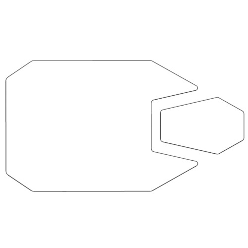 PUIG Dashboard protector (Clear) 22012W