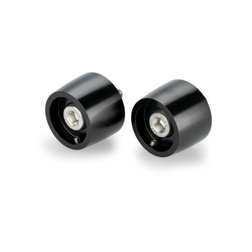 PUIG Thruster Bar End Caps (Black) 22096N