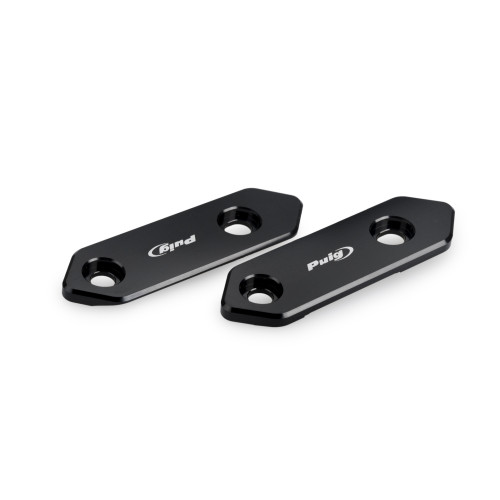 PUIG Mirror Screw Caps (Black) 22105N