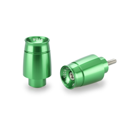 PUIG Sport Bar Ends (Green) 22127V