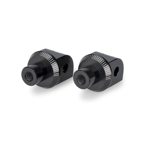 PUIG Footpeg Adaptors (Black) 22148N