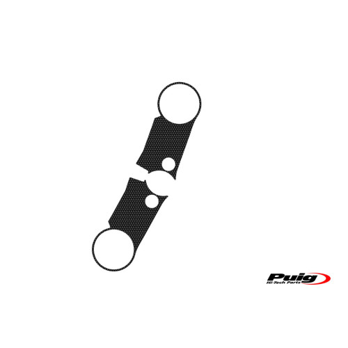 PUIG Naked Yoke Protector (Grey) 22199U