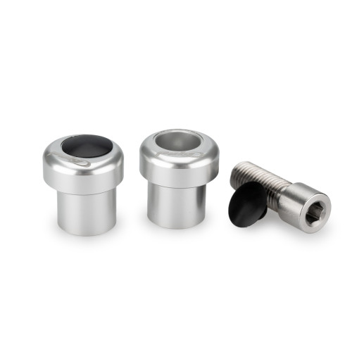 PUIG Mirror Screw Caps (Silver) 22340P