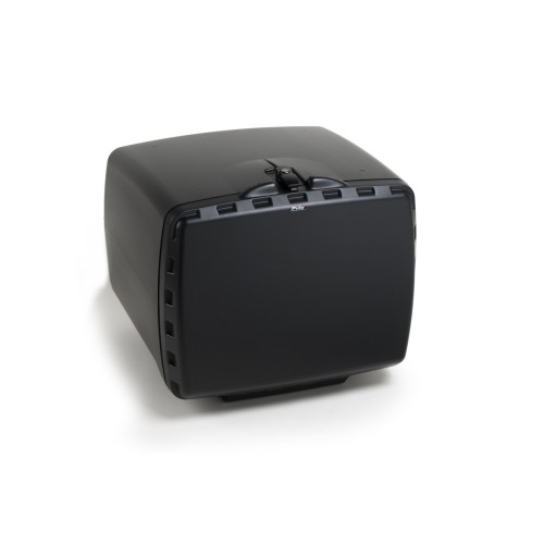 PUIG 100 Litre Mega Top Box With Lock (Black) 2328N