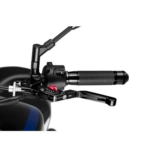 PUIG Extendable Folding V3 Clutch (Black Extender With Red Selector) 24NNR