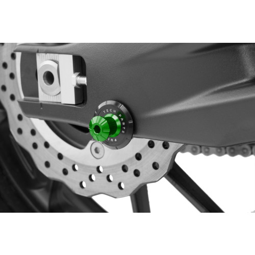PUIG Swing Arm Spool Slider 6mm (Green) 9258V