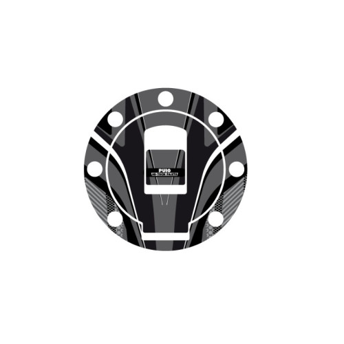 PUIG Radikal Fuel Cap Protector (Grey) 6322U