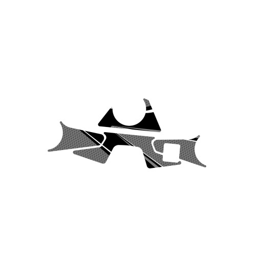 PUIG Radikal Yoke Protector (Grey) 9660U