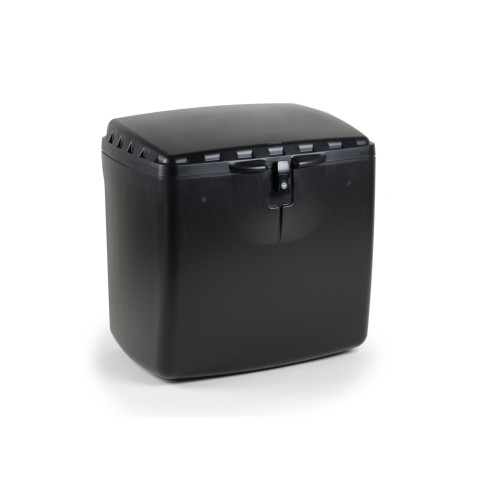 PUIG 100 Litre Mega Top Box With Lock (Black) 3108N