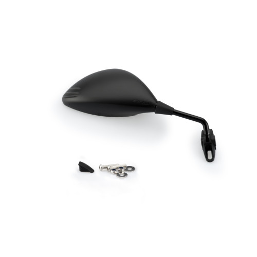 PUIG Z2 Rearview Mirror - 70 Degree Stalk RHS (Black) 3580N