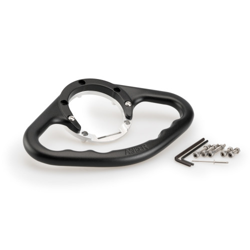 PUIG Fuel Tank Pillion Hand Grips (Black) 3615N