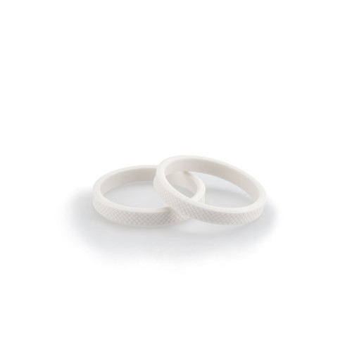 PUIG Rubber Rings Set For Vintage Frame Sliders (White) 3667B