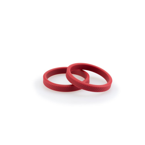 PUIG Rubber Rings Set For Vintage Frame Sliders (Red) 3667R