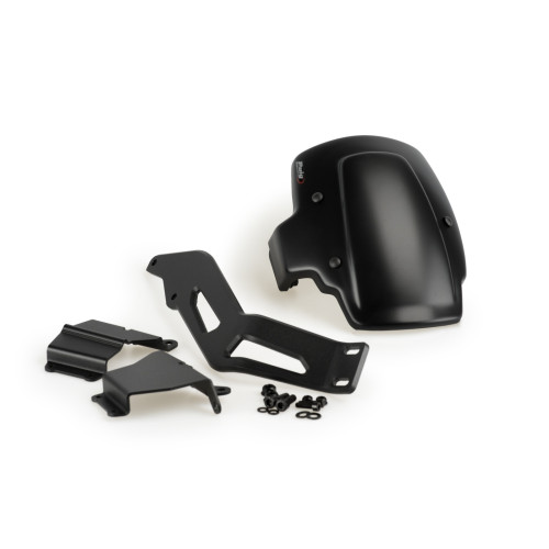 PUIG Single Swingarm Mudguard (Matt Black) 3691J