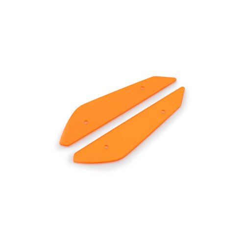 PUIG Spare - Downforce Spoilers Sport Deflectors Kit (Orange) 3692T
