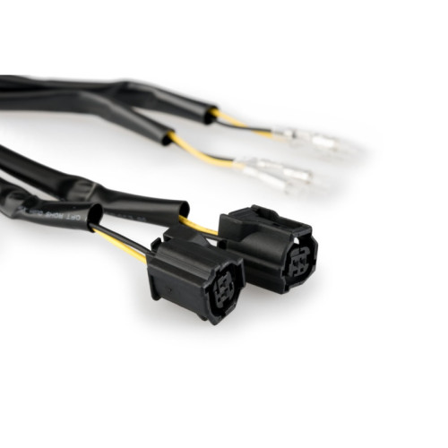 PUIG Indicator Connector Lead 180mm (Black) 3704N