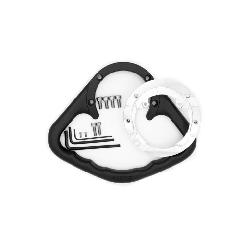 PUIG Fuel Tank Pillion Hand Grips (Black) 3761N