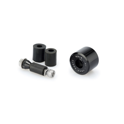 PUIG Bar End Weight Compatible With Puig Lever Guard (Black) 3770N