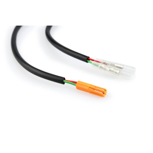 PUIG Number Plate Wiring Extension Kit Type 13 180mm (Black) 3853N