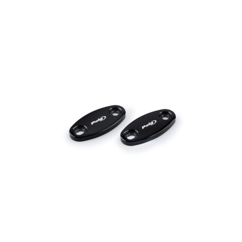 PUIG Mirror Screw Caps (Black) 3854N