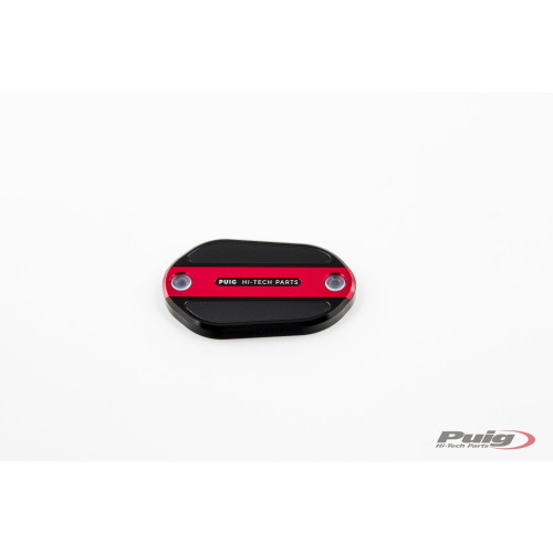 PUIG Brake Liquid Tank Cover (Red) 3547R