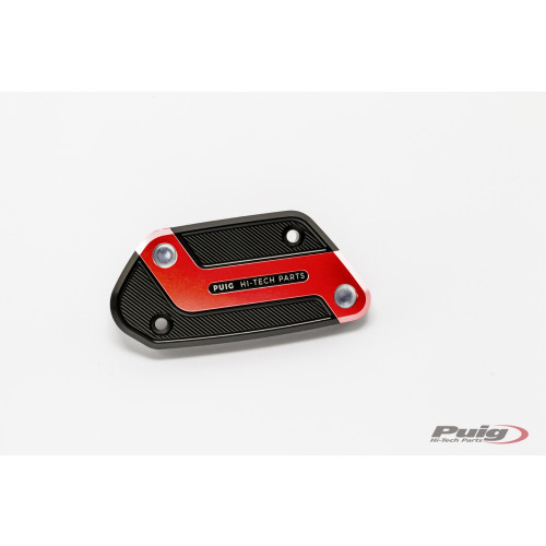 PUIG Clutch Fluid Tank Cap (Red) 9282R