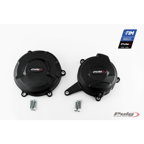 PUIG Engine Cover Track Certified (Black) 21505N