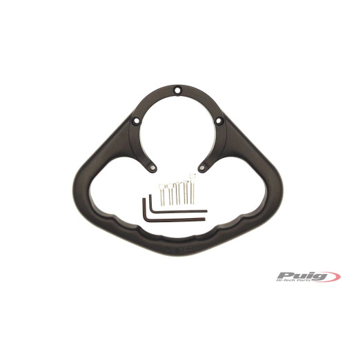 PUIG Fuel Tank Pillion Hand Grips (Black) 9700N