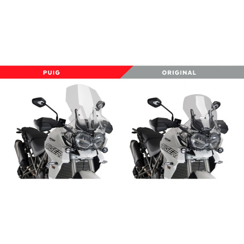 PUIG Touring Screen (Light Smoke) 9656H