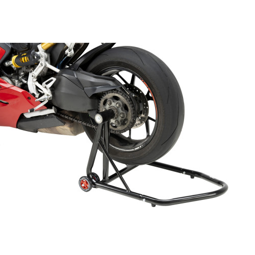PUIG Left Single Swing Arm Stand (Black) 7360N