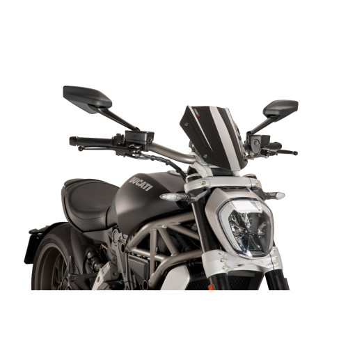 PUIG New Generation Adjustable Screen (Black) 8921N