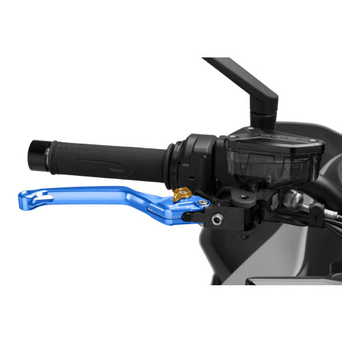 PUIG Standard V4 Brake Lever (Blue Lever With Gold Selector) 4120AO