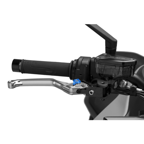 PUIG Standard V4 Brake Lever (Silver Lever With Blue Selector) 4120PA