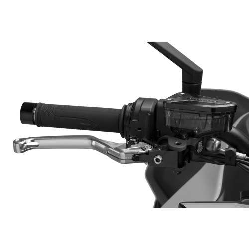 PUIG Standard V4 Brake Lever (Silver Lever With Black Selector) 4120PN