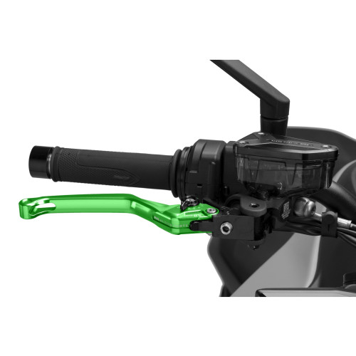 PUIG Standard V4 Brake Lever (Green Lever With Black Selector) 4120VN