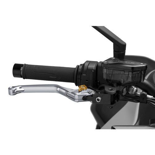 PUIG Standard V4 Brake Lever (Titanium Lever With Gold Selector) 4120YO