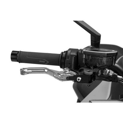 PUIG Short V4 Brake Lever (Silver Lever With Silver Selector) 4130PP