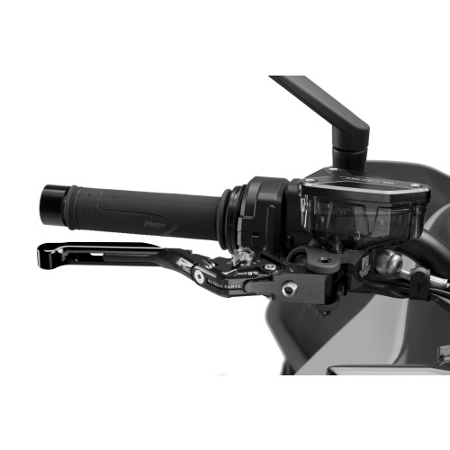 PUIG Extendable V4 Brake Lever (Black Lever With Silver Selector) 414NNP