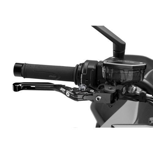 PUIG Extendable V4 Brake Lever (Black Lever With Titanium Selector) 414NNY