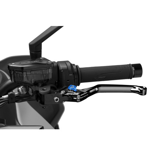 PUIG Standard V4 Clutch Lever (Black Lever With Blue Selector) 4220NA
