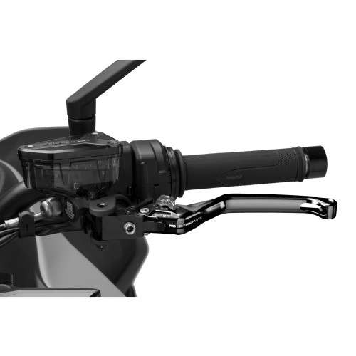 PUIG Standard V4 Clutch Lever (Black Lever With Silver Selector) 4220NP