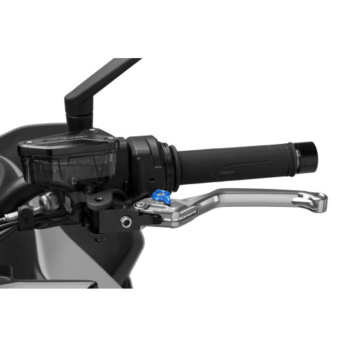 PUIG Standard V4 Clutch Lever (Silver Lever With Blue Selector) 4220PA