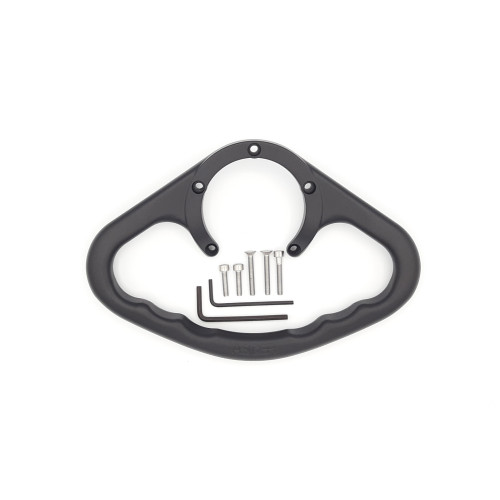 PUIG Fuel Tank Pillion Hand Grips (Black) 4611N