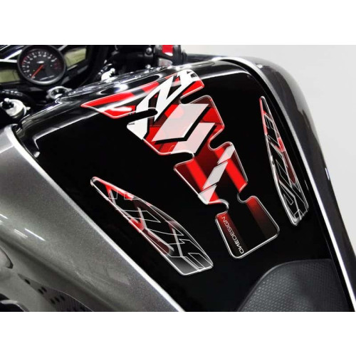 PUIG Wings Tank Pad With YZF Logo (Red) 4723R