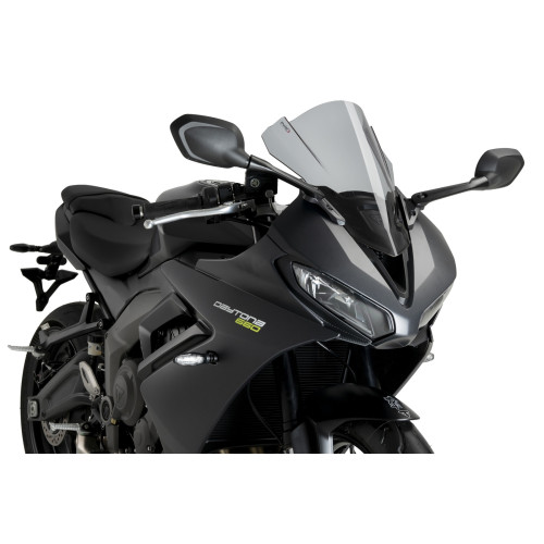 PUIG R-Racer Screen (Light Smoke) 22084H